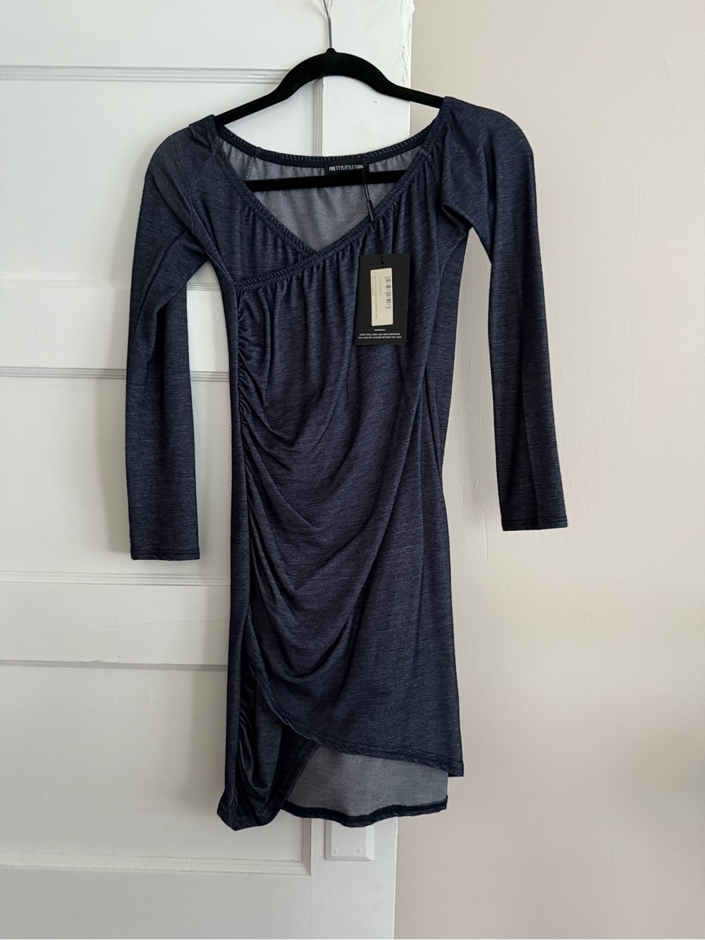 PrettyLittleThing Long Sleeve Mini Dress
